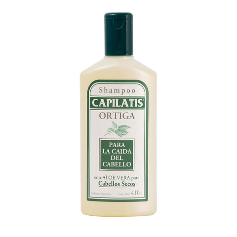 Shampoo Para la caida del Cabello Capilatis Ortiga (Cabellos secos), 410 cc / 14,46 oz