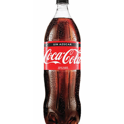 Coca Cola Zero Sin Azucares, 1,5 L / 52,91 oz