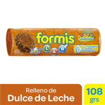 Galletitas Formis con relleno sabor Dulce de Leche, 108 g / 3,80 oz