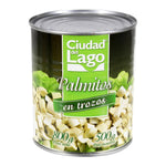 Palmitos en Trozos Cuidad del Lago, 800 g / 28,21 oz (Peso Neto)