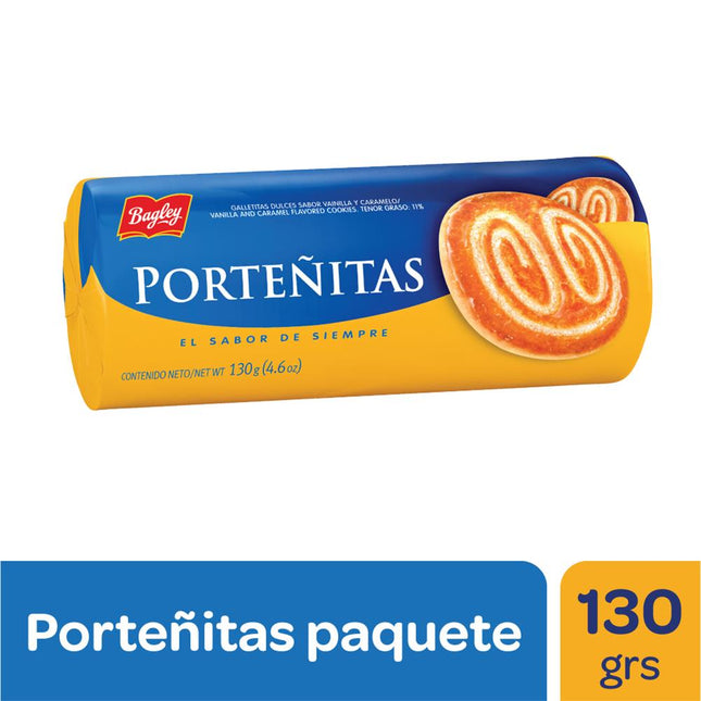 Galletitas azucaradas Porteñita Bagley 130 g – Envio internacional