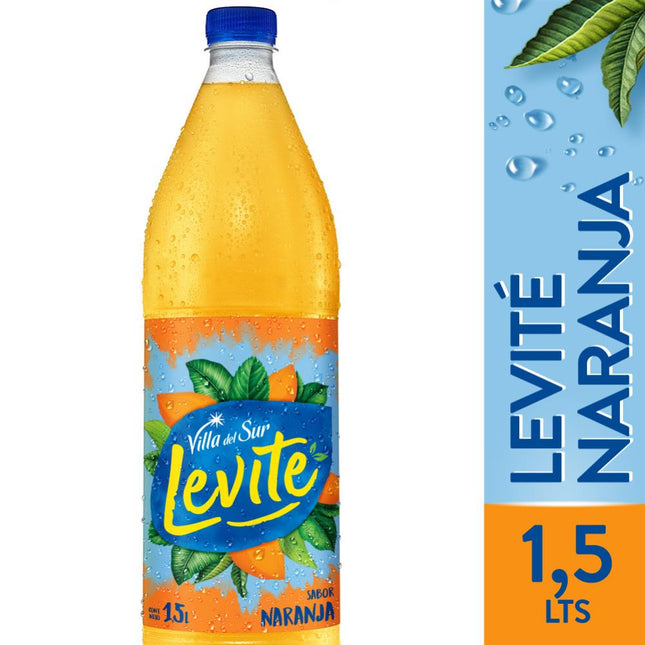 Flavored water Villa Del Sur Levite Orange flavor 1.5 L / 52.91 oz