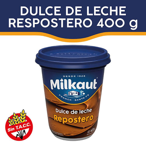 Dulce De Leche Milkaut sin TACC Repostero 400 g / 14,10 oz