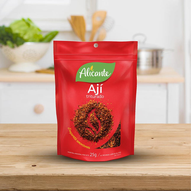 Ají Triturado Alicante Sin TACC, 25 g / 0,88 oz