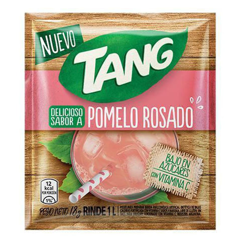 Jugo sabor Pomelo Rosado Tang, 18 g / 1,76 oz (Caja de 20 sobres)