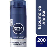 Espuma de afeitar Nivea Men Hidratante (Azul), 200 g / 7,05 oz