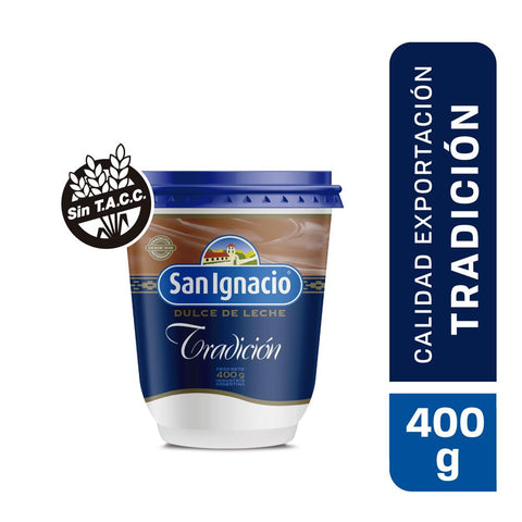 Dulce de Leche Tradición Sin TACC San Ignacio, 400 g / 14,10 oz