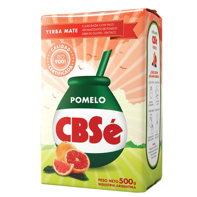 Yerba mate grapefruit flavor Without TACC CBSÉ, 500 gr / 17.63 oz