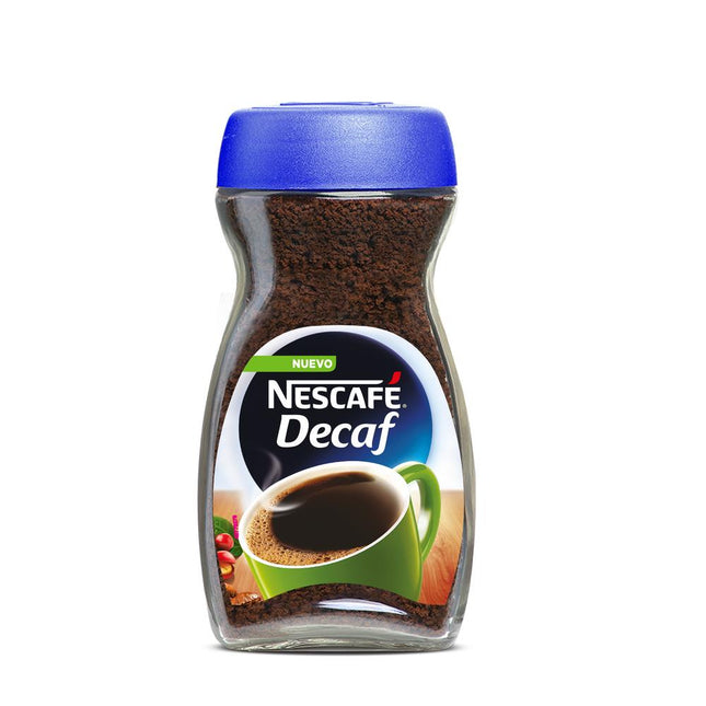 Nescafe Decaffeinated Instant Coffee, 100 g / 3.52 oz (Blue Bottle)