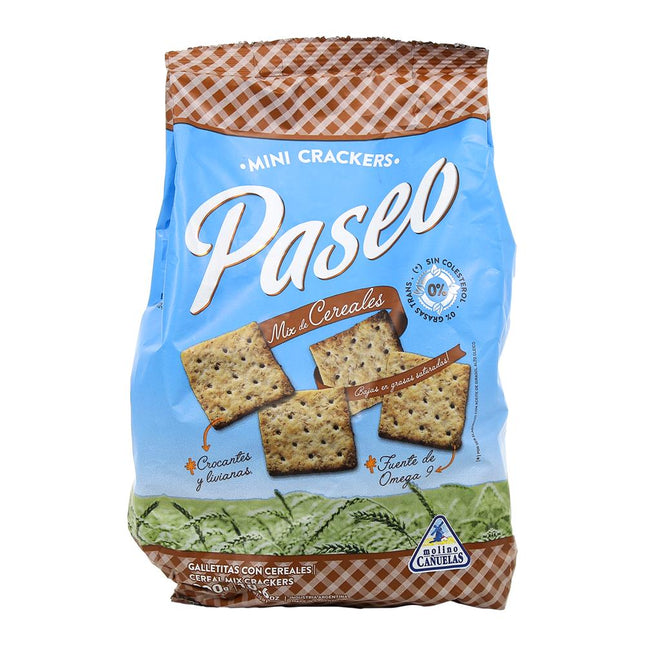 Crackers Paseo Mix de cereales 120 g – Envio internacional