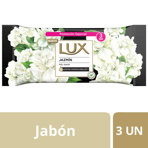 Aroma Jasmine Lux Toilet Soap, 125 g / 4.40 oz (Pack of 3)