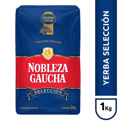 Yerba Mate Nobleza Gaucha Selección, 1 kg / 35,27 oz
