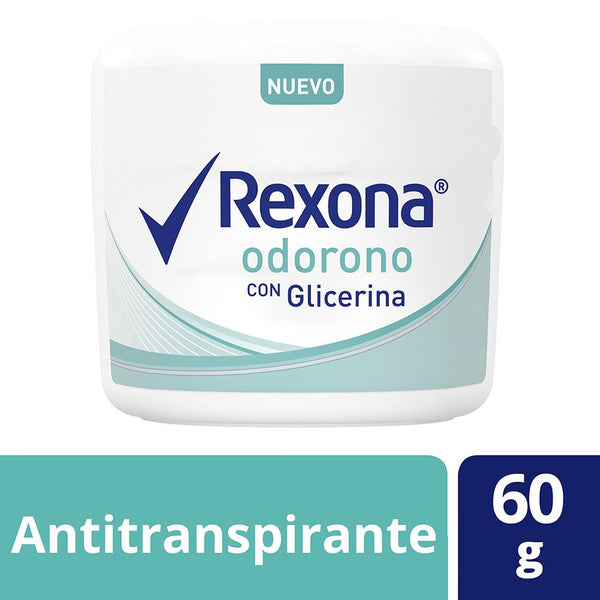 Odorono Rexona Desodorante Antitranspirante en Crema Antiperspirant Cream  Odorono Lotion Deodorant, 60 g / 2.1 oz