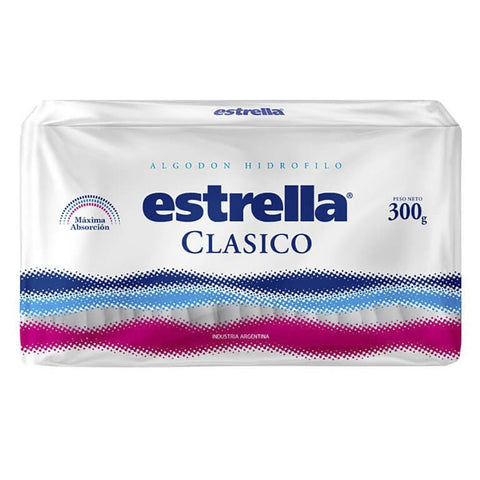 Algodón clásico Estrella, 300 g / 10,58 oz