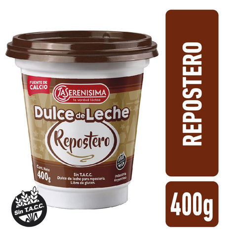 Dulce de Leche Repostero Without TACC La Serenisima, 400 g / 14.10 oz