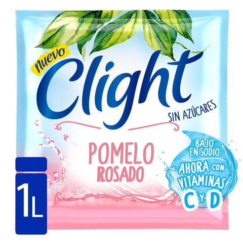 Jugo Clight sabor Pomelo Rosado, 7 g / 0,24 oz (Caja de 20 sobres)
