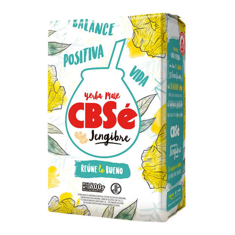 Yerba mate CBSÉ with Ginger, 500 g / 17.63 oz