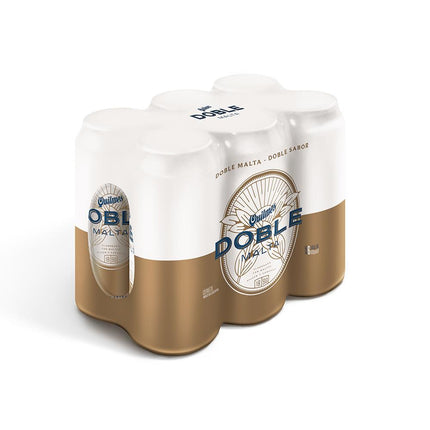 Quilmes Double Malt Beer, 410 ml / 14.46 oz (Pack of 6)