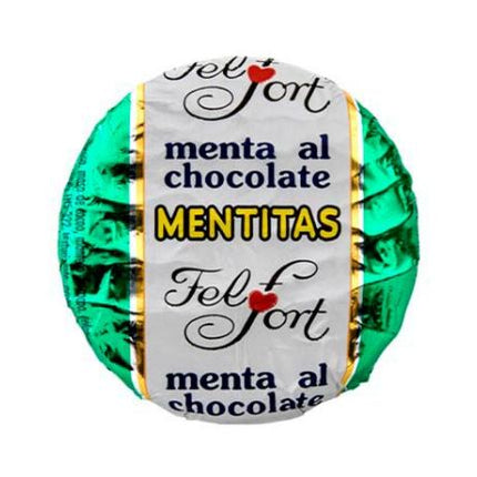Medallones de Menta Mentitas Fel Fort, 18 g / 0,63 oz (6 unidades)