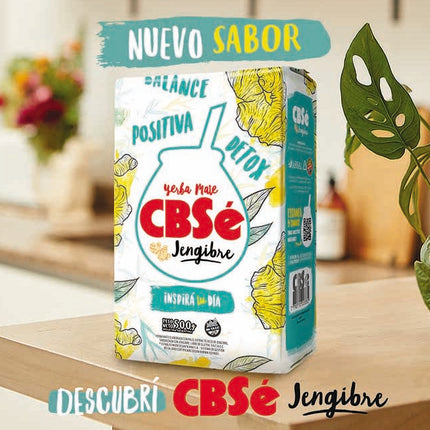 Yerba mate CBSÉ with Ginger, 500 g / 17.63 oz