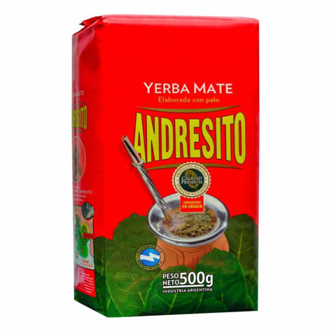 Andresito Yerba Mate with Stick, 500 g / 17.63 oz