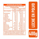 Leche en polvo Cero Lactosa Sin TACC La Serenisima, 400 g / 14,10 oz