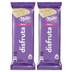 Chocolate Blanco Milka, 55 g / 1,94 oz (2 unidades)