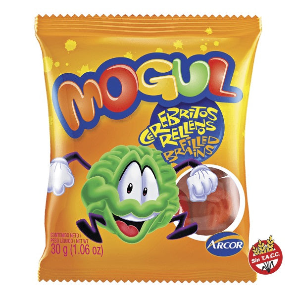 Gomitas Mogul Cerebritos Fillings Without TACC Arcor, 30 g / 1,05 oz (4 units)