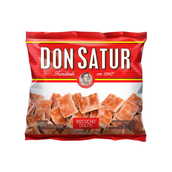 Bizcochos Don Satur Dulces Pack x6 200 g – Envio internacional