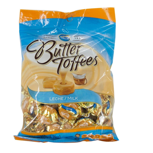 Arcor Butter Toffee Dulce de Leche Flavored Candies Filled with Chocolate, 822 g (Party Bag)