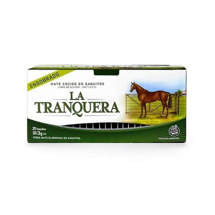 Mate Cocido La Tranquera Sin TACC 75 gr / 2,64 oz (caja de 25 saquitos)