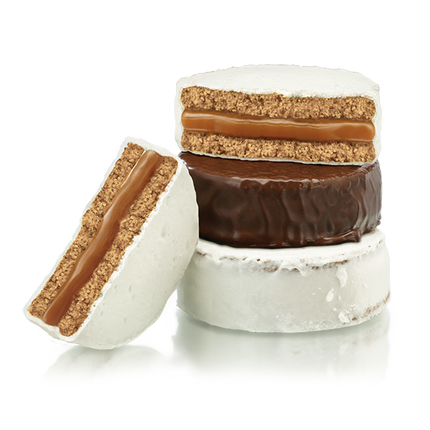 Mixed Alfajores Successo, 600 g / 21.16 oz (Box of 12 units)