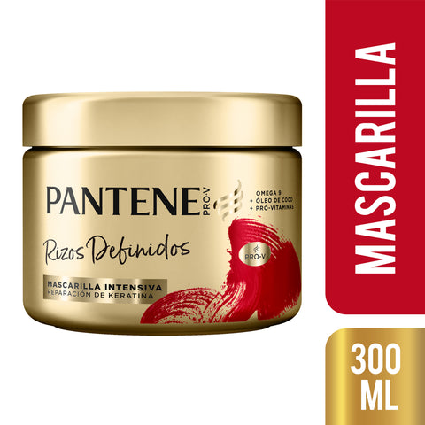Mascarilla Intensiva Pantene Rizos Definidos, 300 ml / 10,58 oz