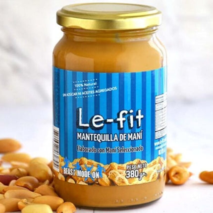 Mantequilla de maní Le-fit, 380 g / 13,40 oz