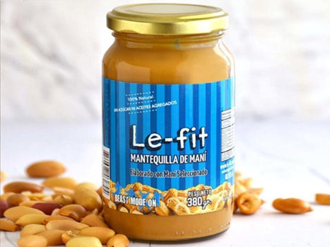 Le-fit Peanut Butter, 380g / 13.40oz