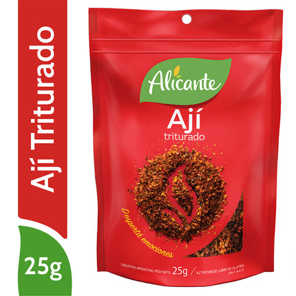 Ají Triturado Alicante Sin TACC, 25 g / 0,88 oz