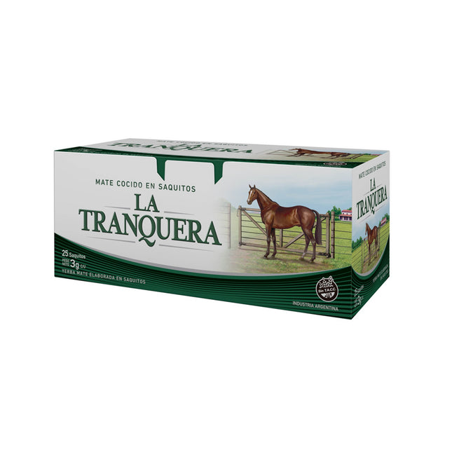 Mate Cocido La Tranquera Sin TACC 75 gr / 2,64 oz (caja de 25 saquitos)