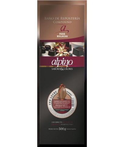 Alpino Milk Chocolate Shaping, 500 g / 17.63 oz