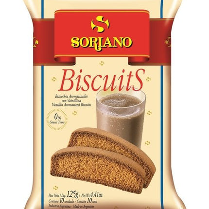 Galletas Biscuits Soriano 125 g – Envio internacional