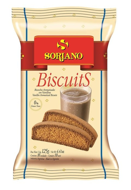 Galletas Biscuits Soriano 125 g – Envio internacional