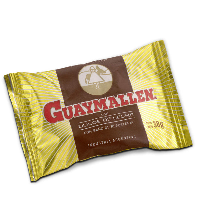 Guaymallen Alfajor with Dulce de Leche, Black Coating – 50 g