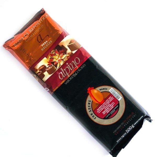 Alpino Milk Chocolate Shaping, 500 g / 17.63 oz