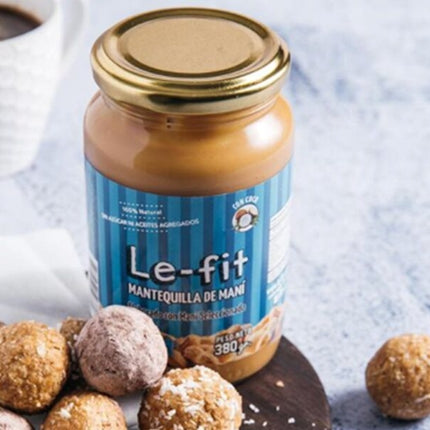Mantequilla de maní sabor Coco Le-fit, 380 g / 13,40 oz