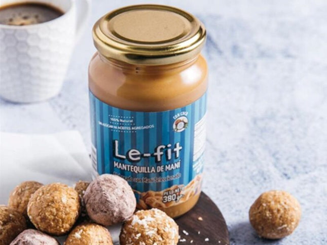 Mantequilla de maní sabor Coco Le-fit, 380 g / 13,40 oz