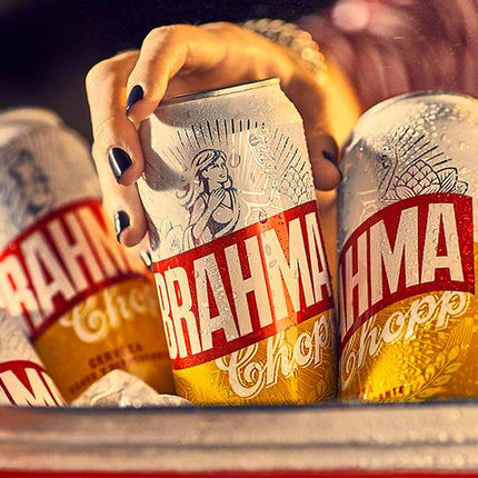 Brahma Chopp Beer, 473 ml / 99.88 oz (Pack of 6)