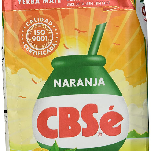 Yerba mate flavor Orange Without TACC CBSÉ, 500 gr / 17.63 oz