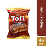 Alfajor de Chocolate Negro Simple Tofi, 46 g / 1,62 oz (Paquete de 6)