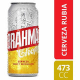 Cerveza Brahma Chopp, 473 ml /  99,88 oz  (Pack de 6)