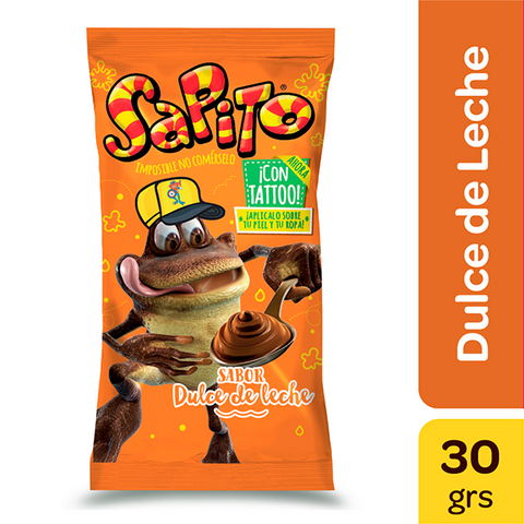 Bocadito Sapito de Chocolate sabor Dulce de Leche Arcor, 30 g / 1,05 oz (10 unidades)