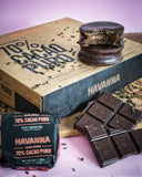 Havanna alfajor 70% dark chocolate cocoa with dulce de leche, 585 g (Box of 9)
